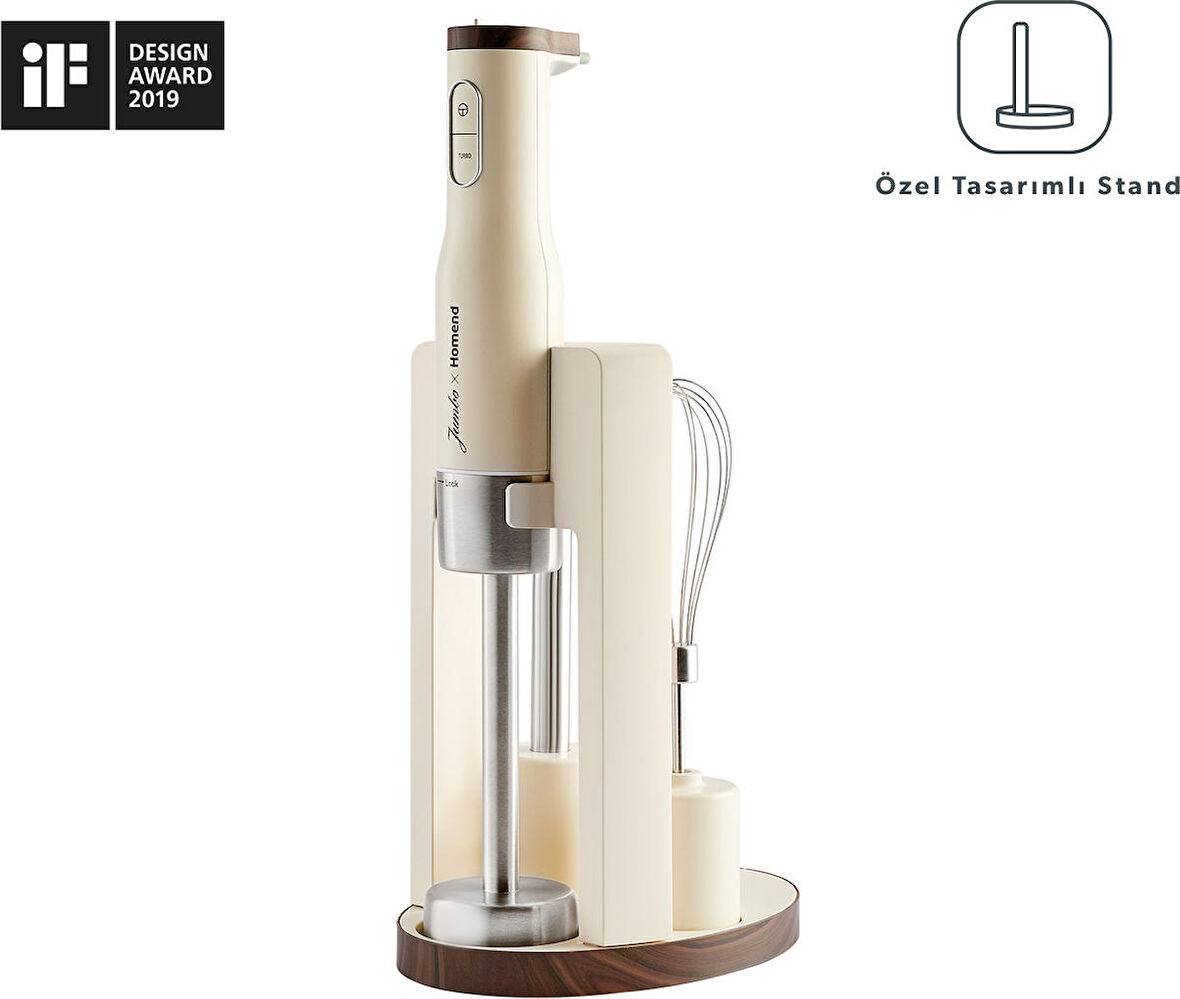 Jumbo x Homend Artfood 1925H El Blender Set Krem
